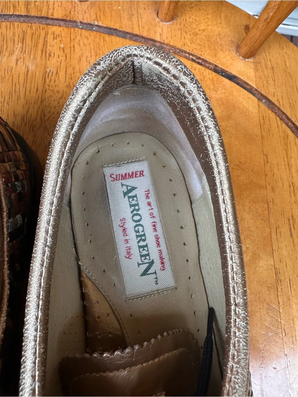 Aerogreen Iridescent Woven Golf Shoes - Size 10